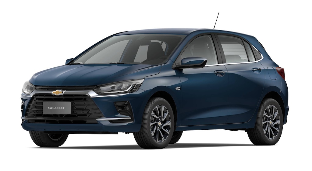 Onix Premier 2026 na cor azul boreal